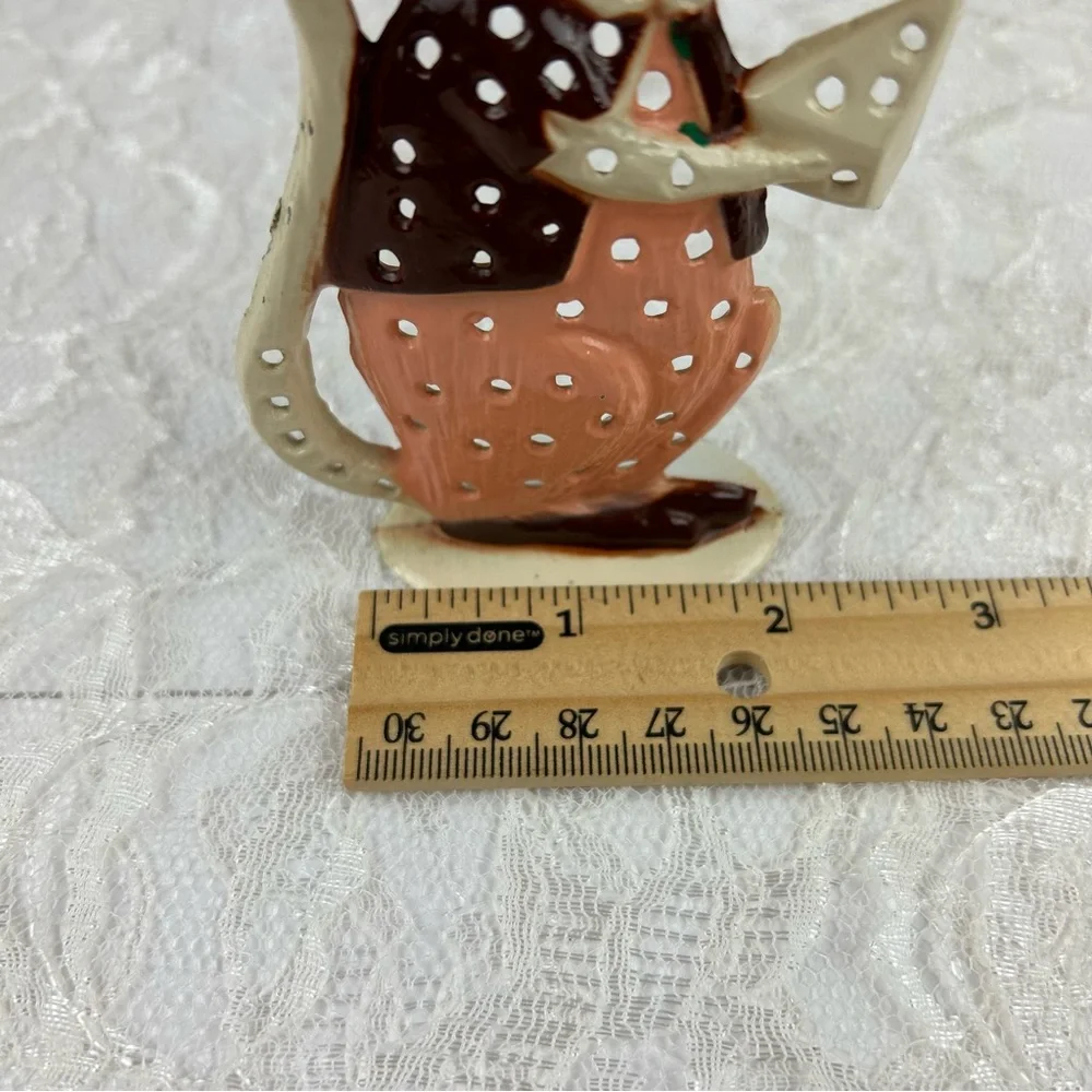 Vintage Torino Mouse Earring Holder Stand with Complimentary Earrings - RARE